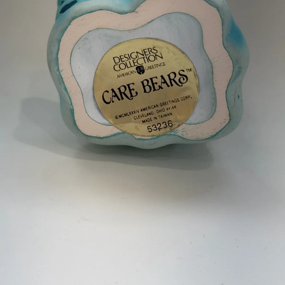 Vintage 1984 Care Bears‎ Bedtime Bear #53236 Ceramic Figurine American Greetings